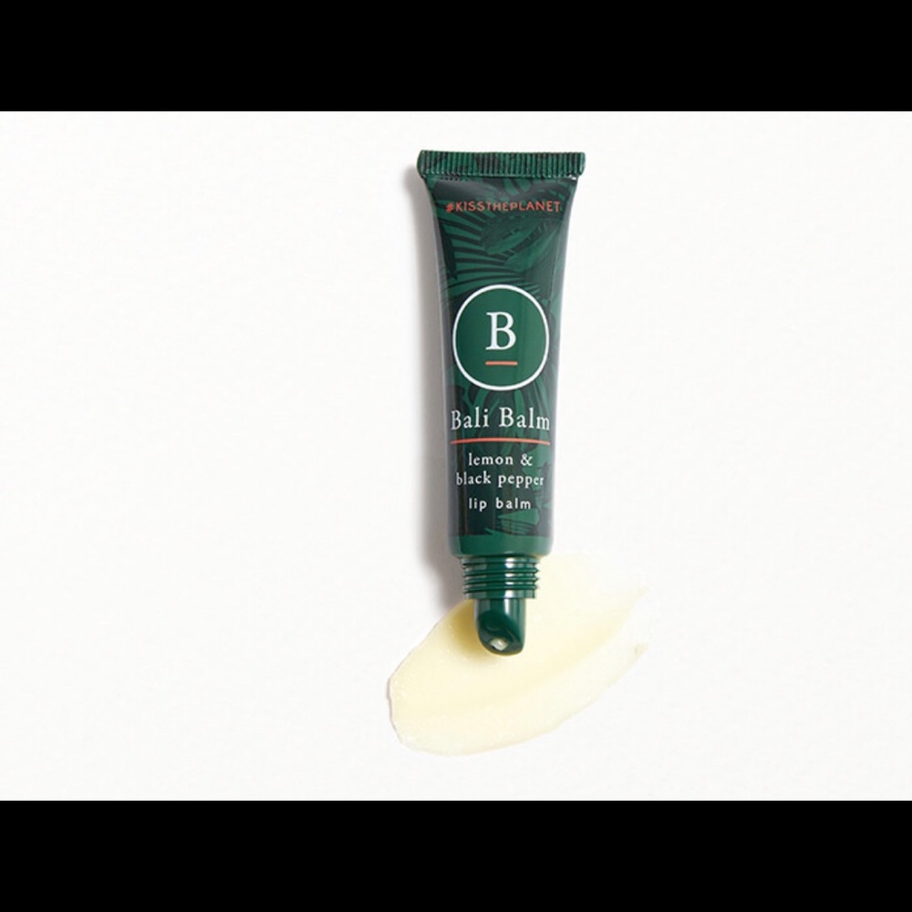 BALI BALM
Lemon and Black Pepper Lip Balm